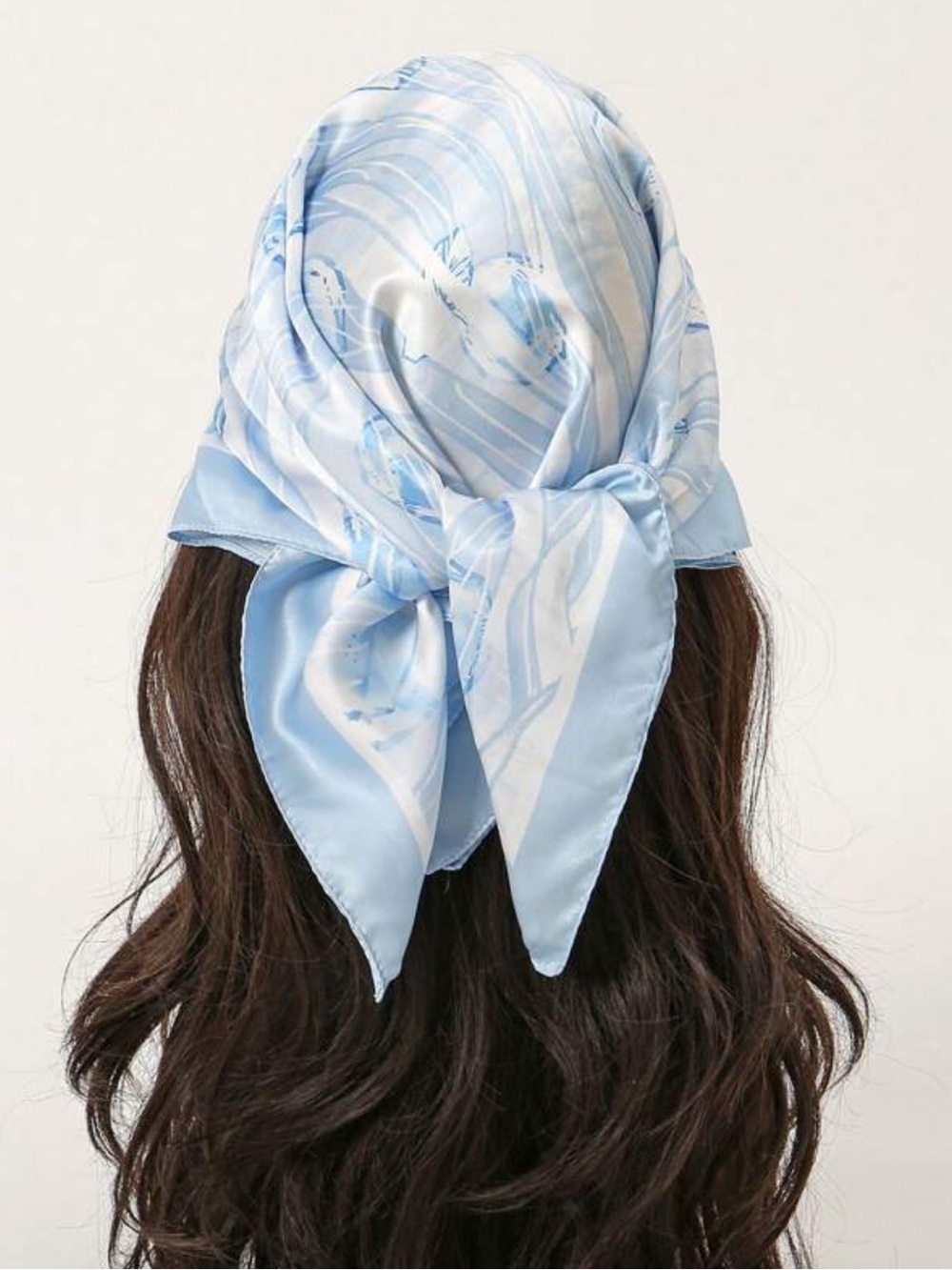 SHEIN Blue Scarf